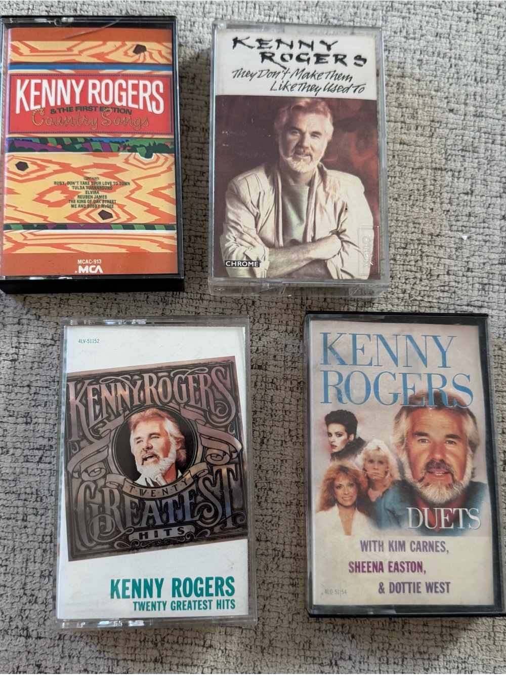 Kenny Rogers Cassette Tapes